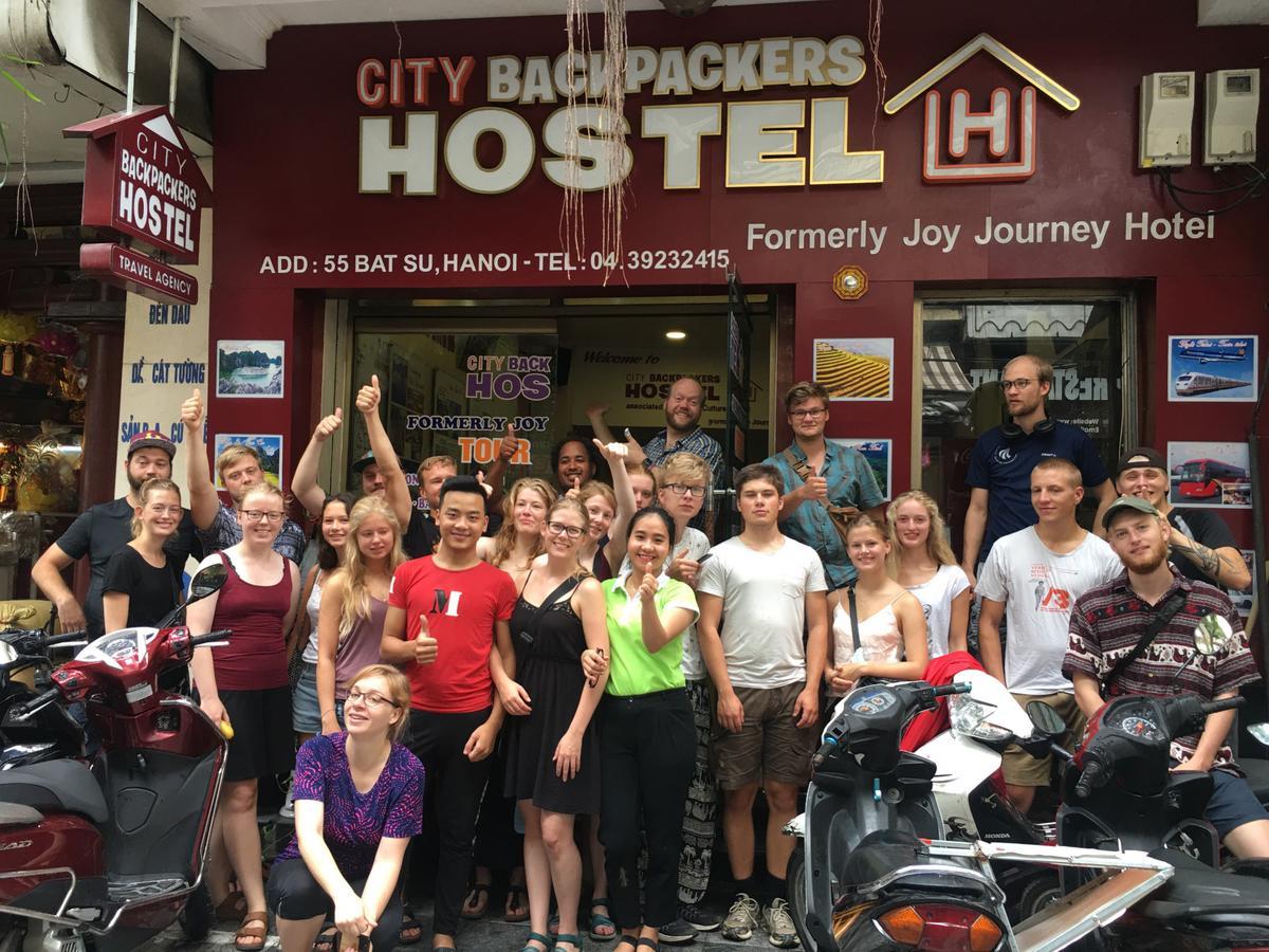 Hanoi City Backpackers Hostel Bagian luar foto